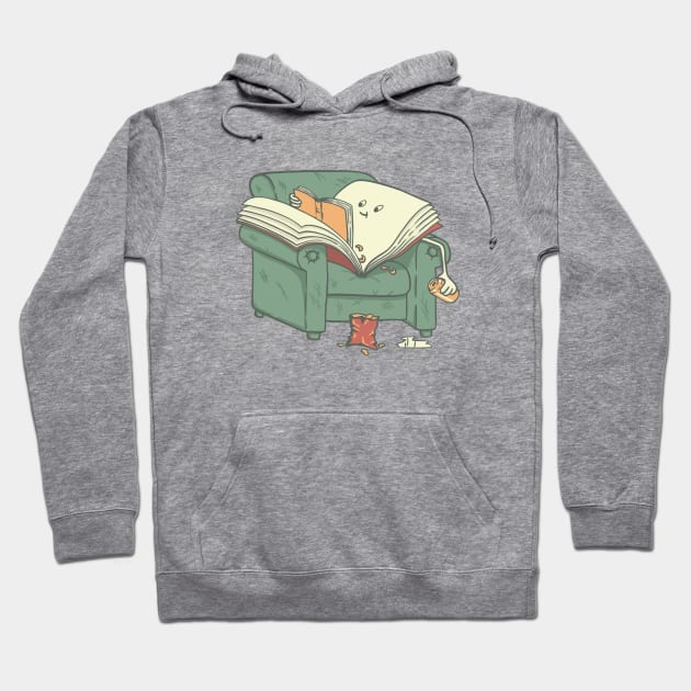 BOOK READS Hoodie by gotoup